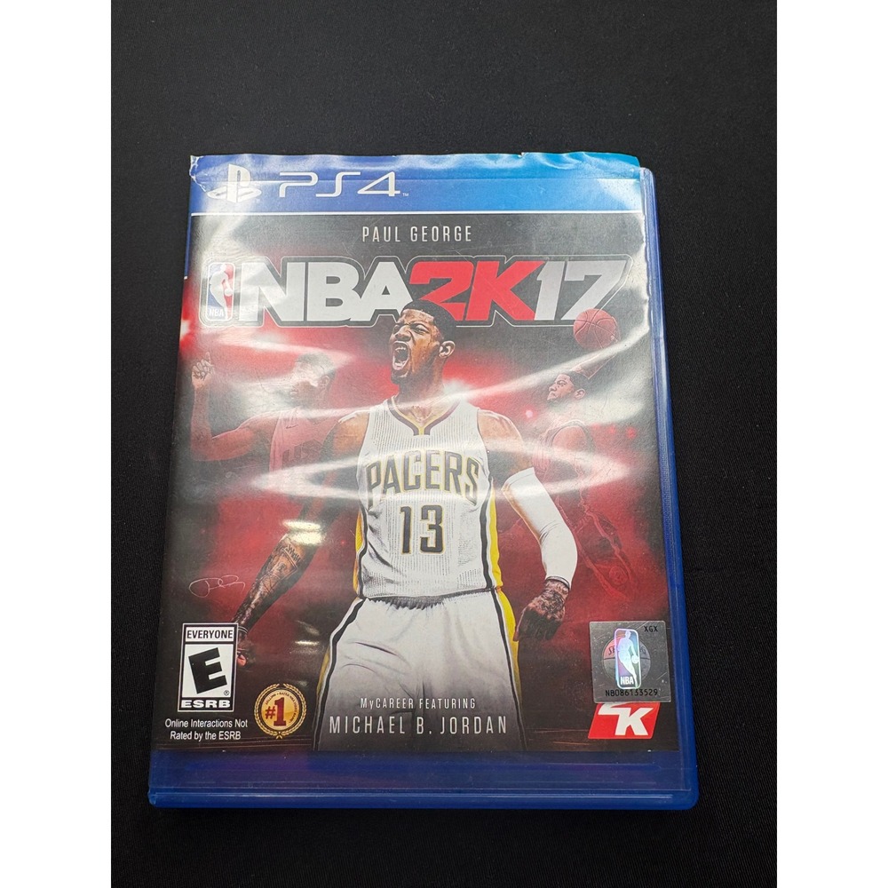 NBA 2K17 Sony PlayStation 4 PS4 2016 Basketball Sports Game Paul George Cover